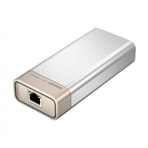 QNAP Single port USB 4 Type-C to single port 10GbE NBASE-T (RJ45) adapter [QNA-UC10G1T]